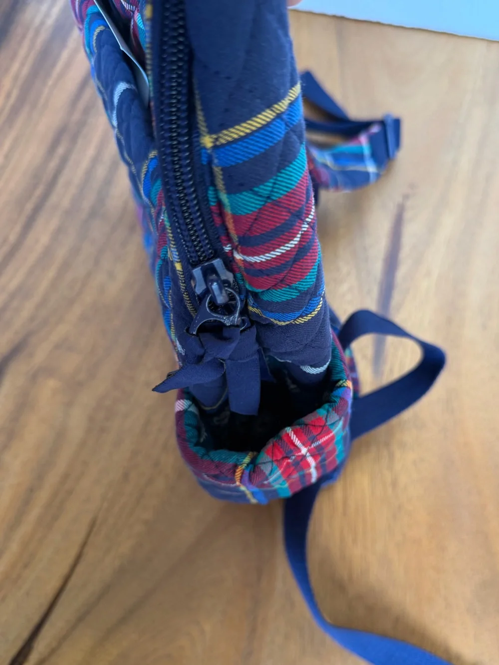 Vera Bradley Scottie Dog Plaid Small Backpack NWT